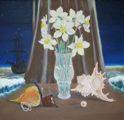 Flowers from Flying Dutchman
(31.05.1992; oil on hardboard; 42x38 cm)
Anna Zinkovsky