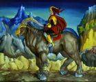 Horseman
(25.03.1994; oil on hardboard; 55x65 cm)
Anna Zinkovsky