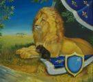 Знак Льва в год Крысы
(27.03.1996; оргалит, масло; 46x52 см)
Анна Зинковская