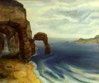 Marine Landscape
(25.09.1996; oil on hardboard; 37x44 cm)
Anna Zinkovsky