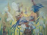 Bluebird of happiness
(09.06.2000; oil on hardboard; 45x60 cm)
Anna Zinkovsky