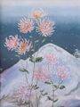 Snow and Chrysanthemums
(12.10.2002; oil on hardboard; 40x30 cm)
Anna Zinkovsky