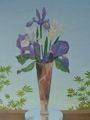Irises
(21.02.2005; oil on hardboard; 40x30 cm)
Anna Zinkovsky