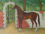 The beautiful horse
(21.08.2005; oil on hardboard; 30x40 cm)
Anna Zinkovsky
