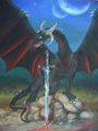 Sword of dragon
(01.10.2005; oil on hardboard; 40x30 cm)
Anna Zinkovsky