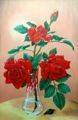 Roses
(17.11.2000; oil on hardboard; 30x20 cm)
Anna Zinkovsky